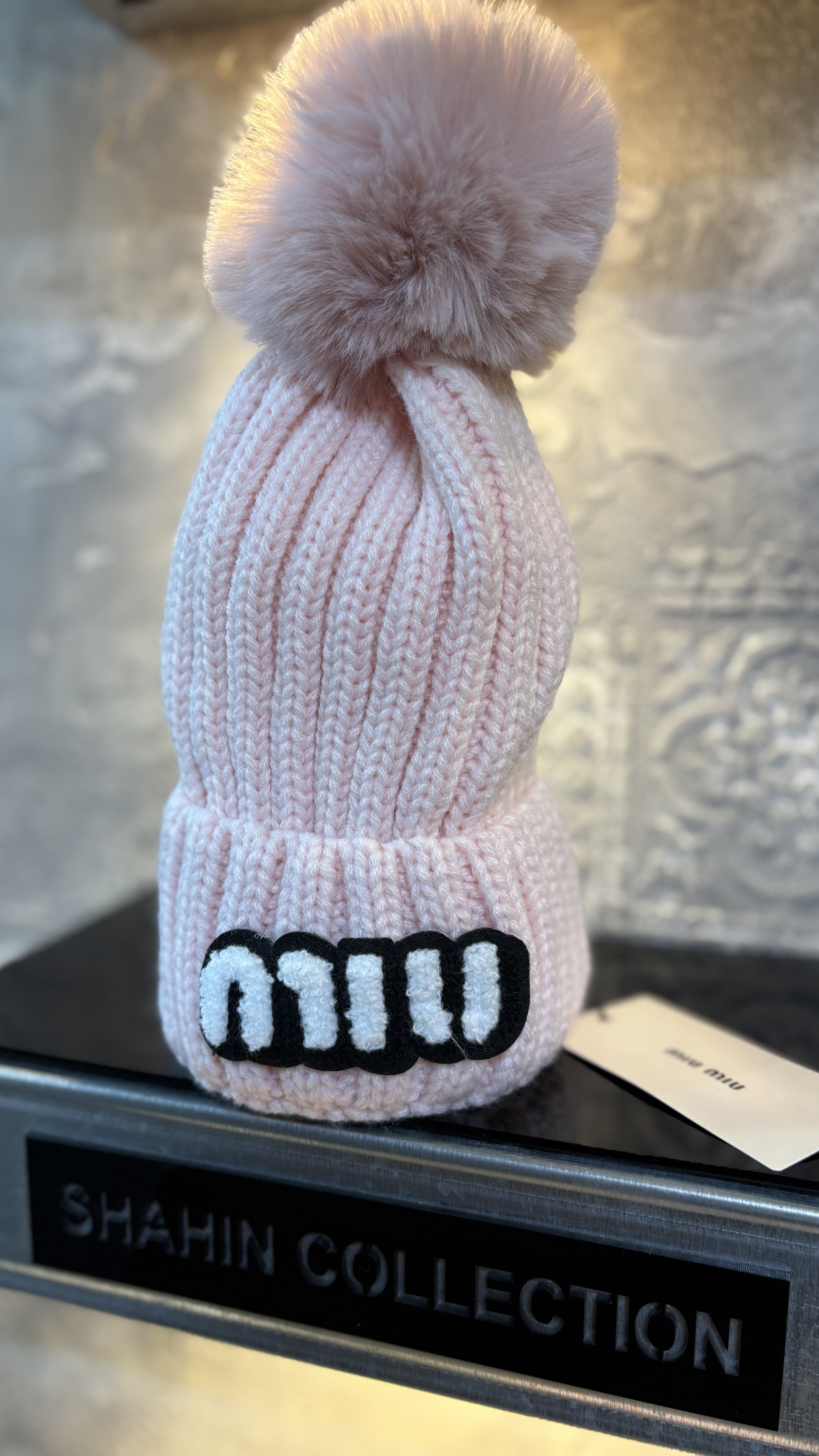 کلاه بافت Miumiu