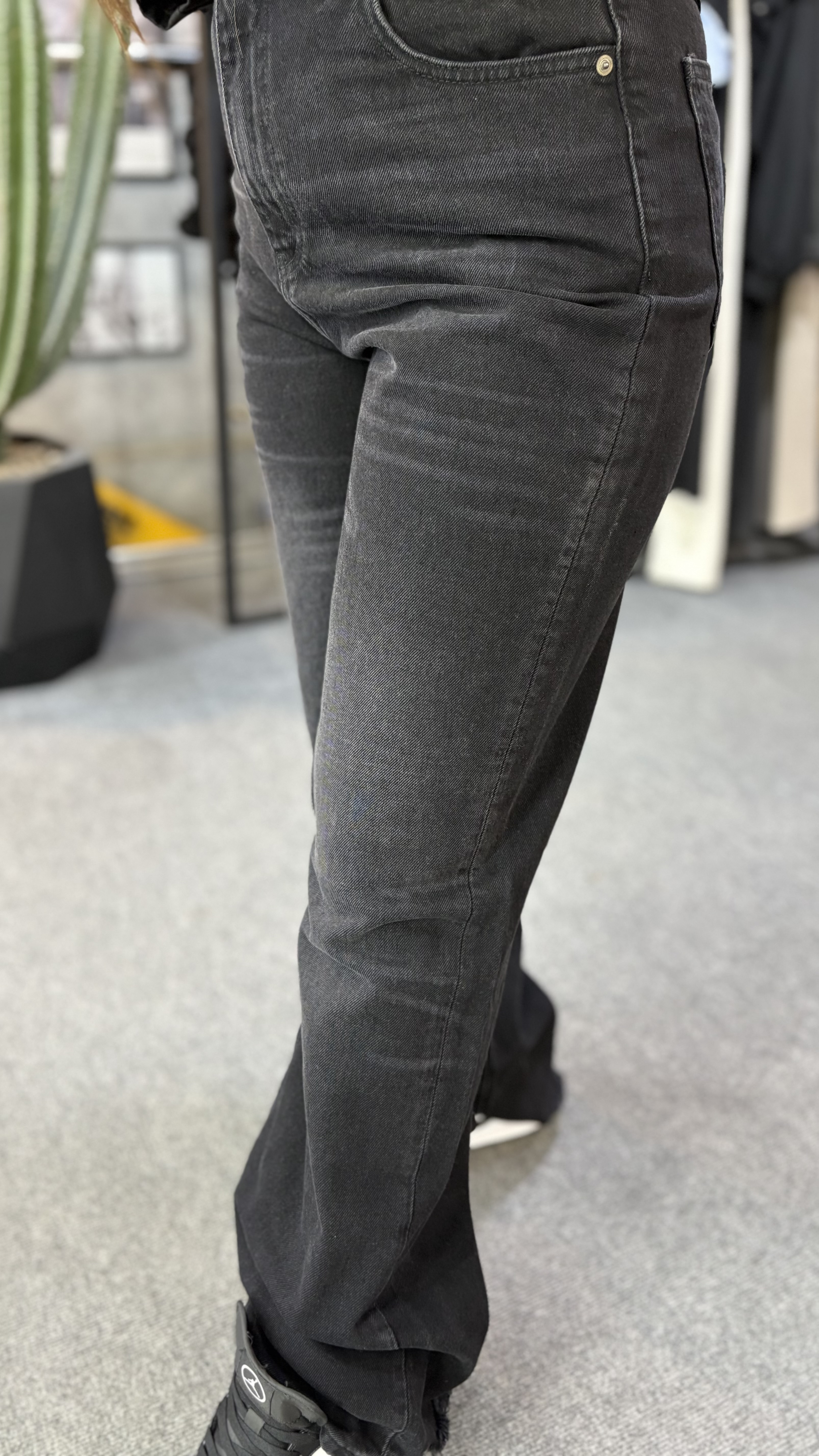 شلوار جین استریت ذغالی