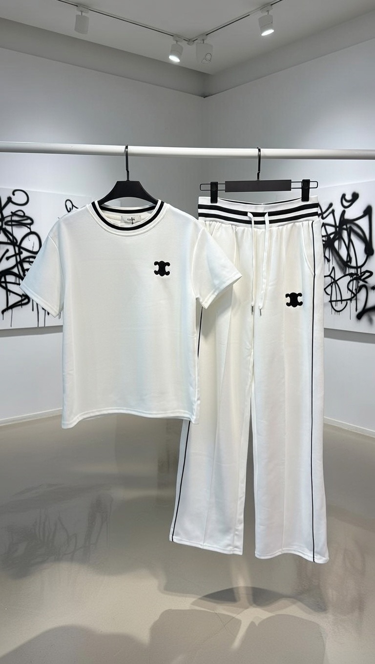 ست تیشرت و شلوار سلین