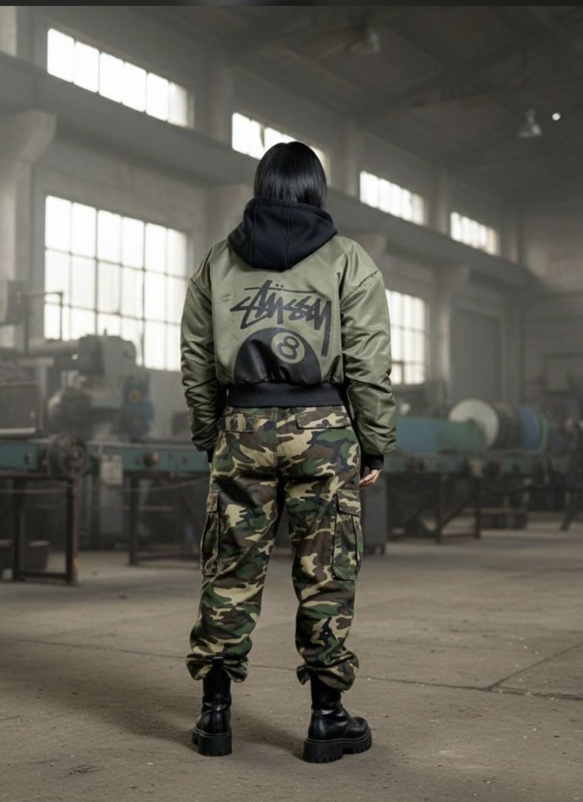 کاپشن وارداتی stessy