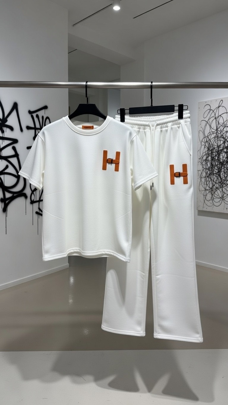 ست تیشرت و شلوار هرمس